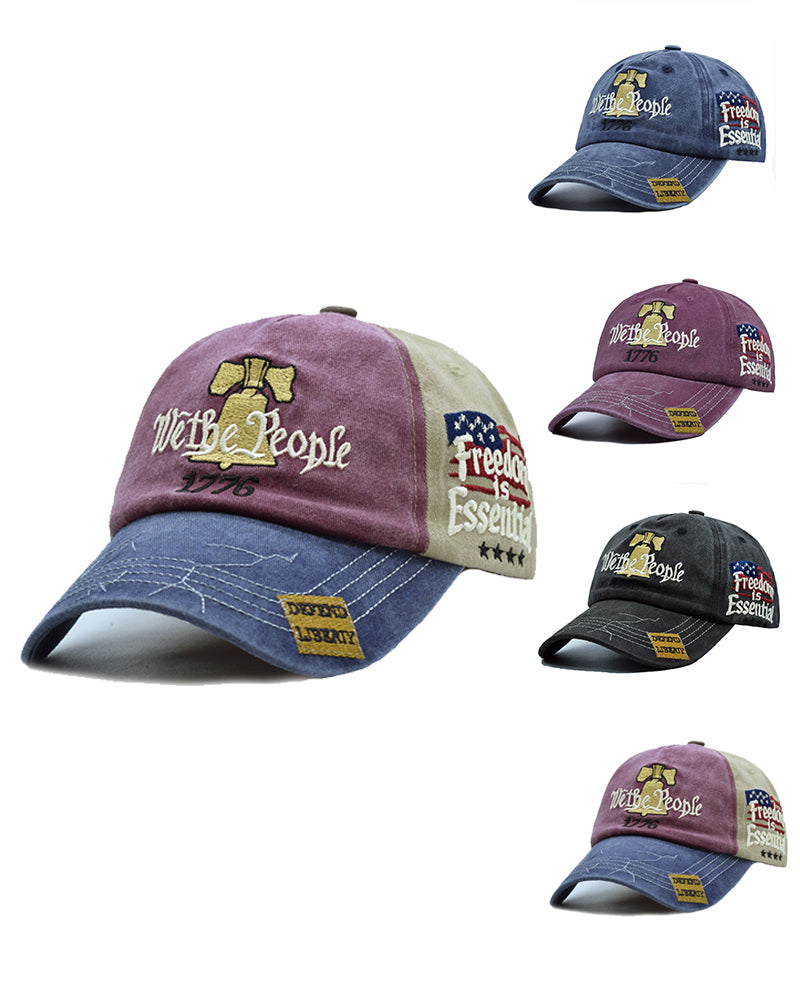 United States 250th Anniversary Cap Embroidered Hat