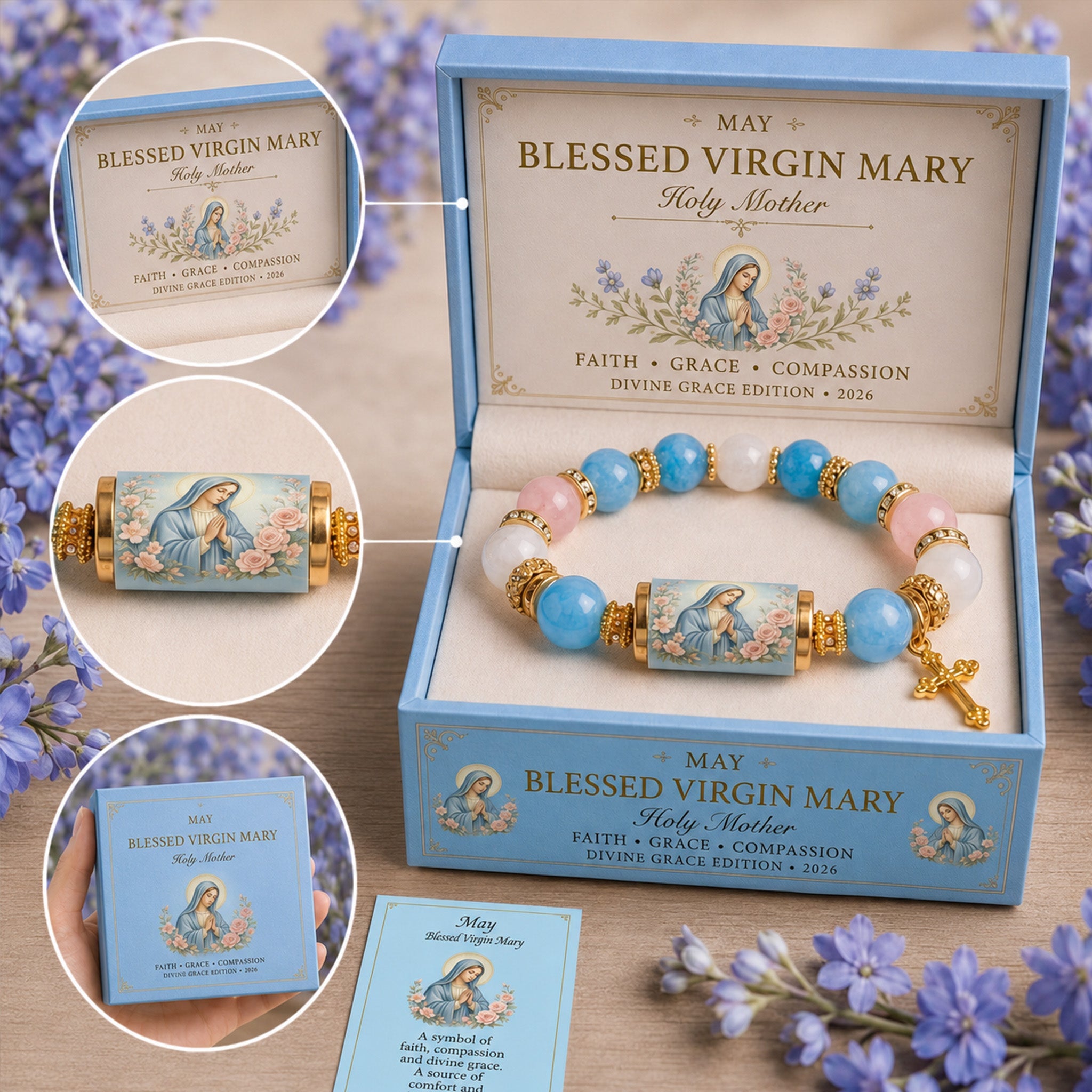 Virgin Rose Prayer Bracelet | 2026 Limited Edition Bracelet