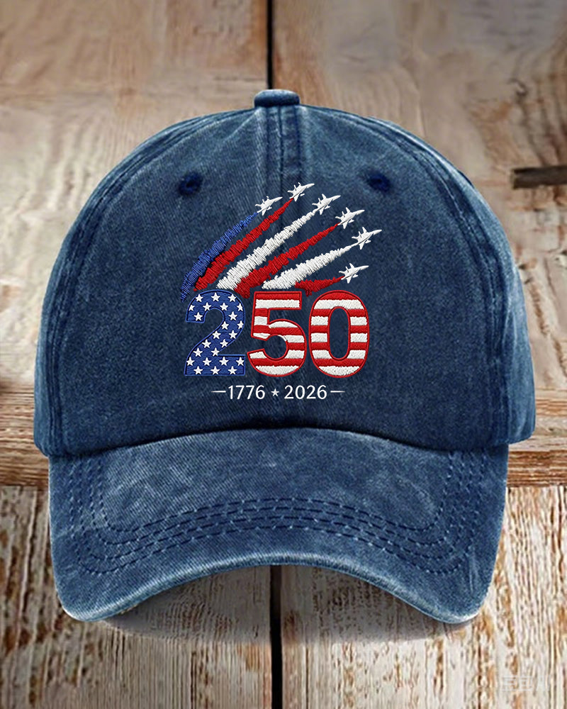 250Th Anniversary Independence Day Printed Baseball Cap