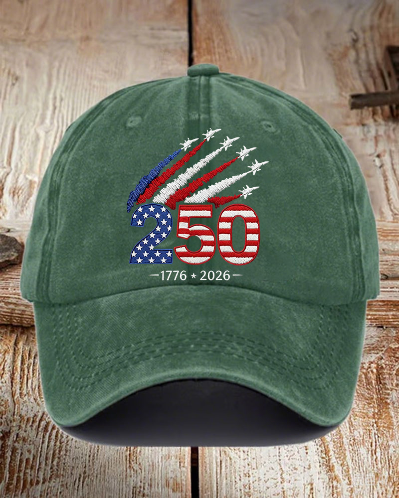 250Th Anniversary Independence Day Printed Baseball Cap