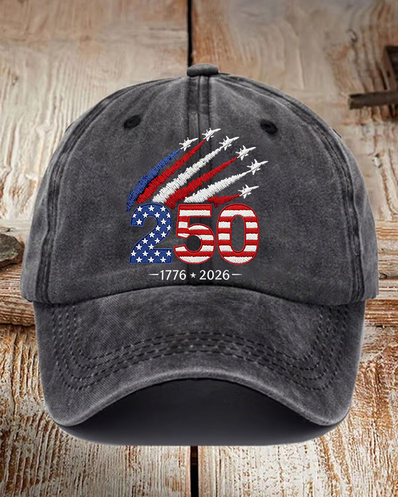 250Th Anniversary Independence Day Printed Baseball Cap
