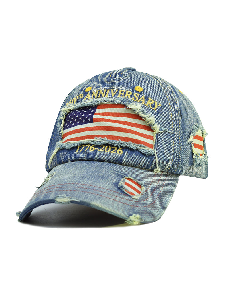 American 250 Anniversary Vintage Washed Cap