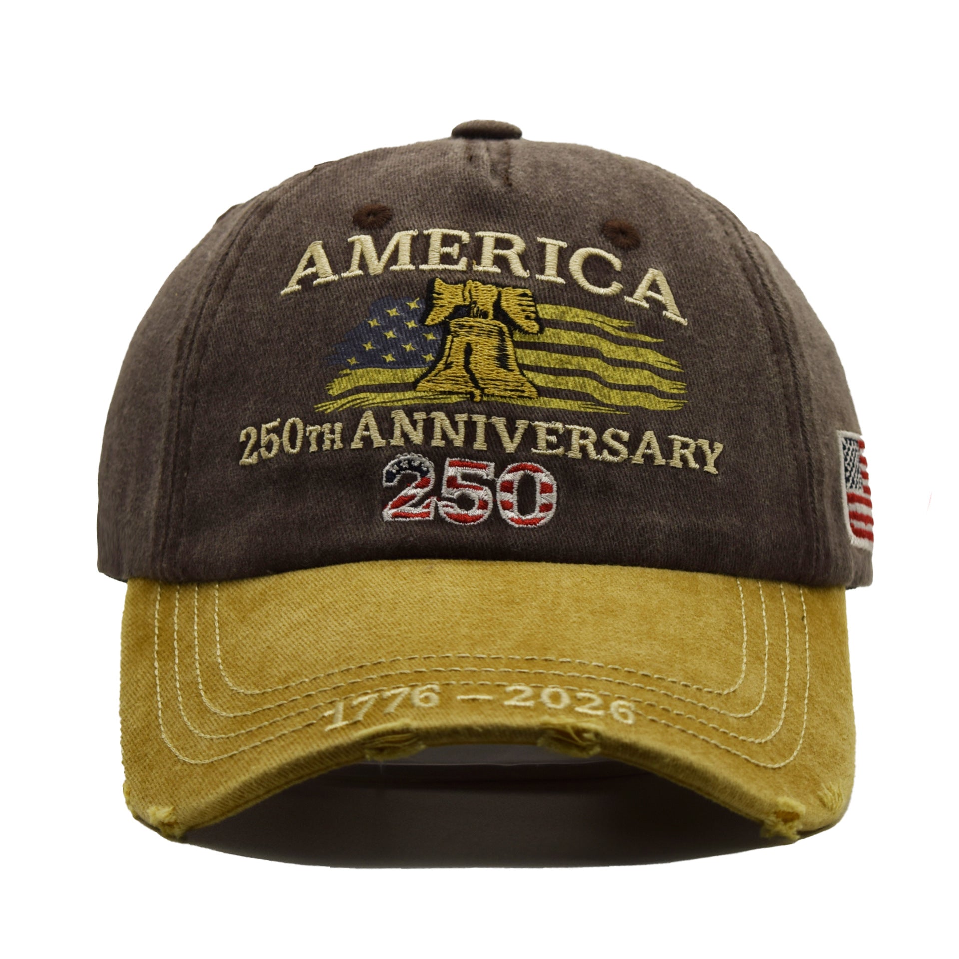 Embroidered American 250 Anniversary Baseball Cap