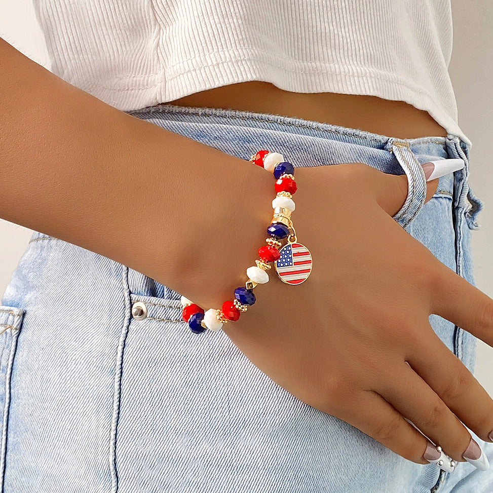 US Independence Day Commemorates Patriotism Bracelet