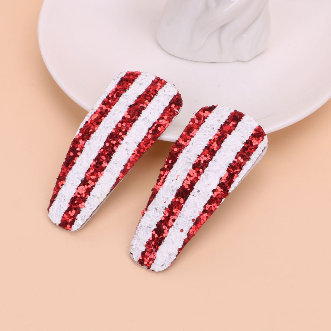 U.S. Independence Day Glitter Star Flag Hair Accessories