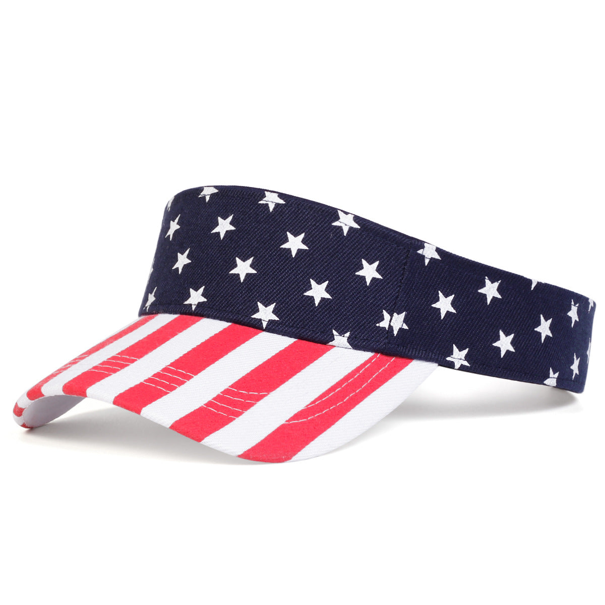 American Flag Print Double-sided Outdoor Sun Hat