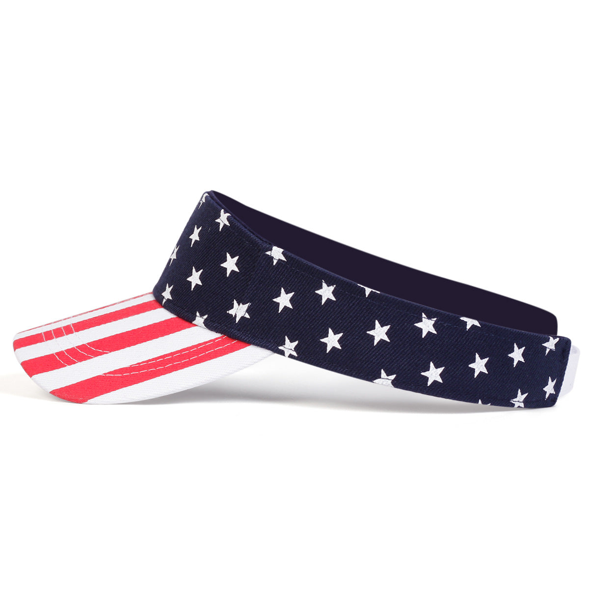 American Flag Print Double-sided Outdoor Sun Hat
