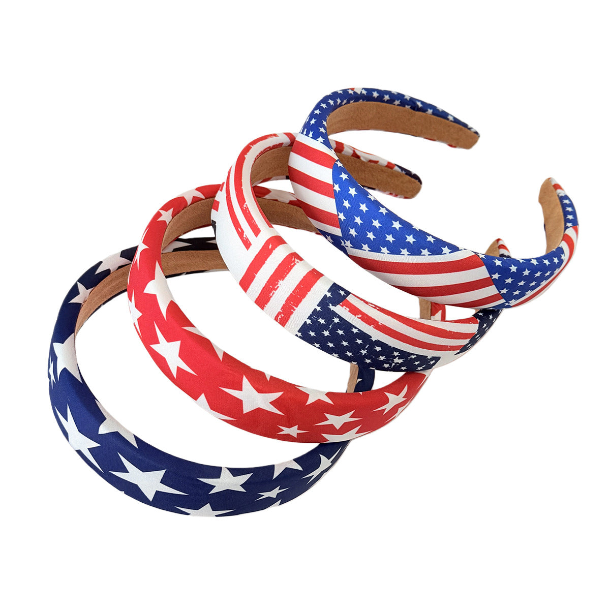 American Flag Independence Day Headband Star Stripes Holiday Party Hair Accessories