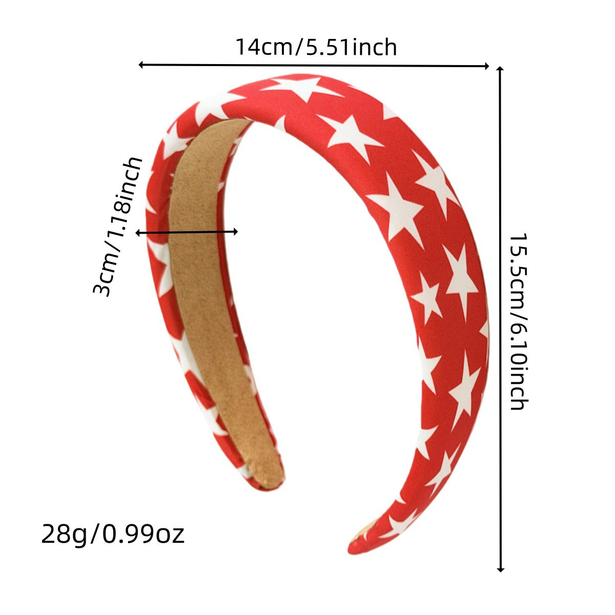 American Flag Independence Day Headband Star Stripes Holiday Party Hair Accessories