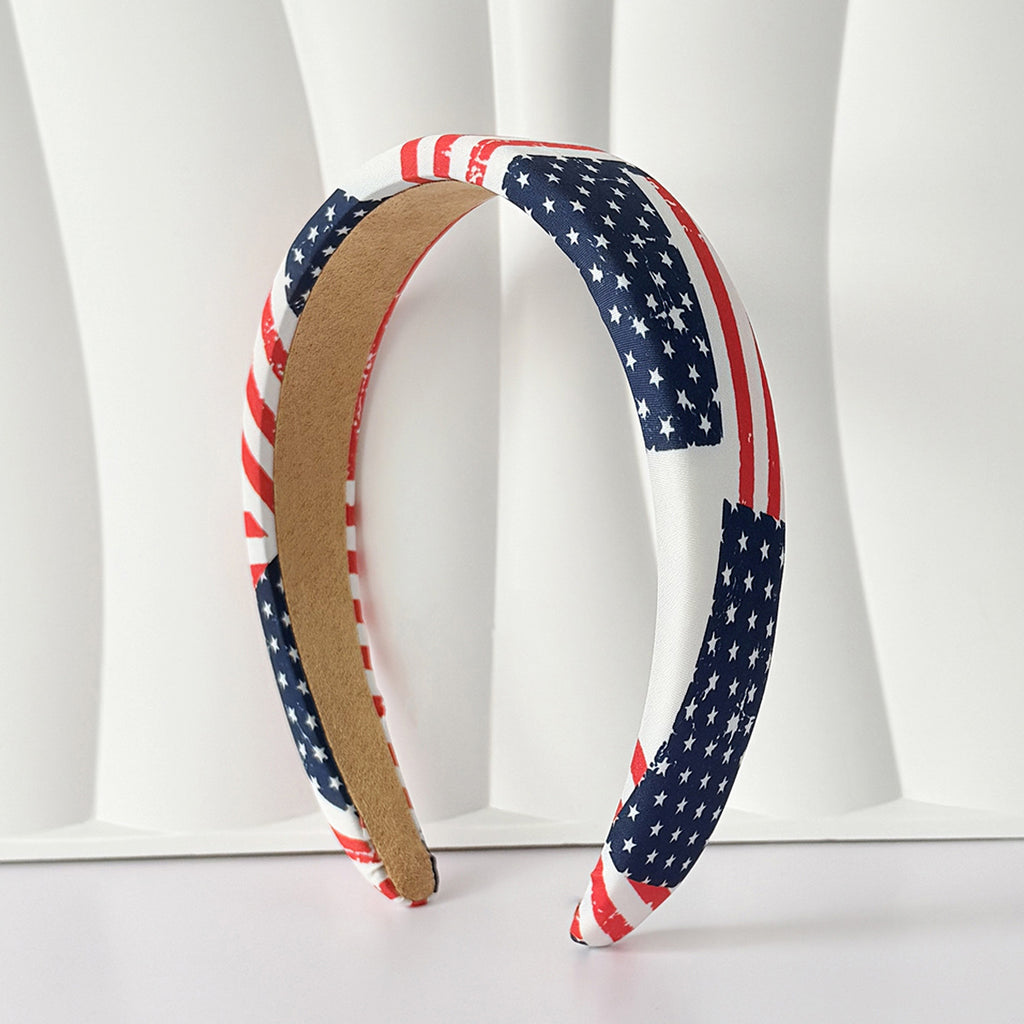 American Flag Independence Day Headband Star Stripes Holiday Party Hair Accessories