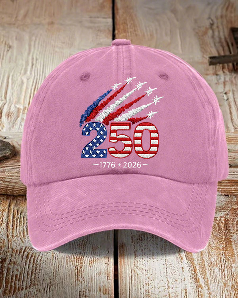 250Th Anniversary Independence Day Printed Baseball Cap