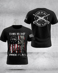 1776 Firearms THIS IS MY PRIDE FLAG Patriotic Short-sleeved T-shirt