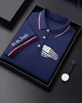 1776 Tear Flag We The People Men's Polo Shirt