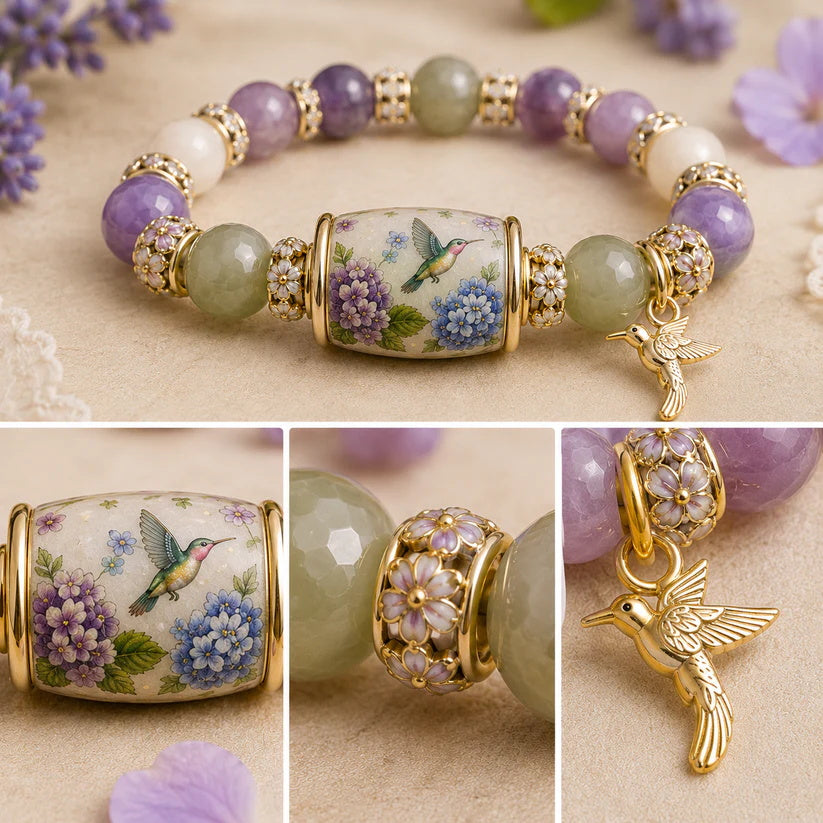 Amethyst Hummingbird Secret Realm Faith Bracelet | 2026 Limited Edition Bracelet