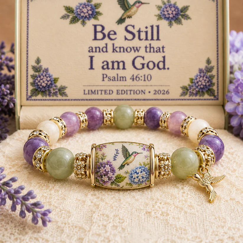 Amethyst Hummingbird Secret Realm Faith Bracelet | 2026 Limited Edition Bracelet