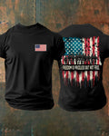 Free Priceless Soldier Fighter War Ink-splashing Stars And Stripes Patriotic Theme Short Sleeve T-Shirt