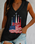 250th Anniversary Fun Airplane V-neck Vest