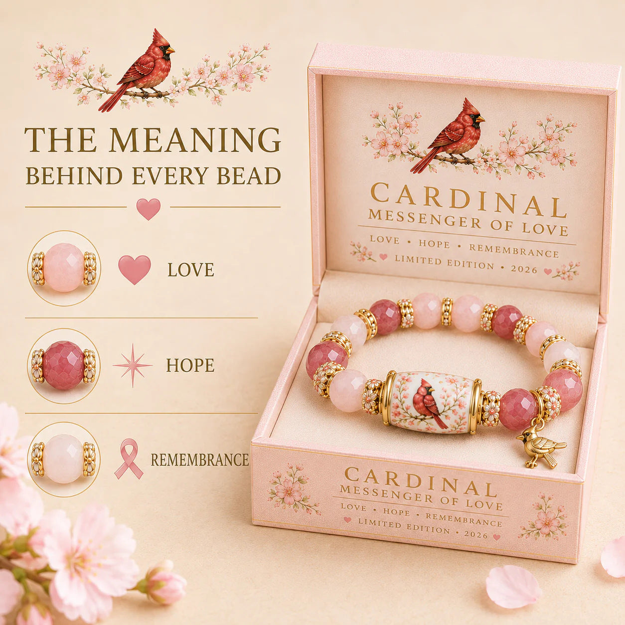 Master Cardinals Faith Bracelet | 2026 Limited Edition Bracelet