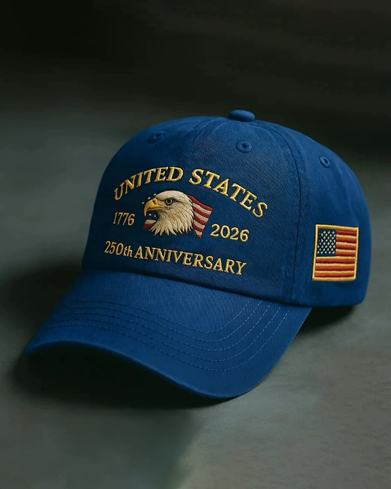 US 250th Anniversary Embroidery Cap