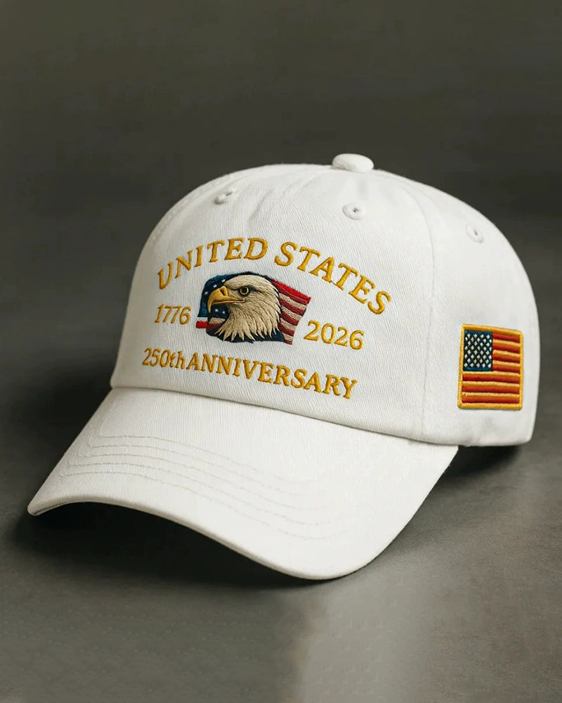 US 250th Anniversary Embroidery Cap