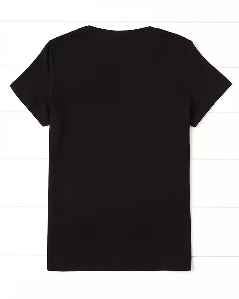100% Cotton 250 Years of Freedom Print Crew Neck Short Sleeve Tshirt