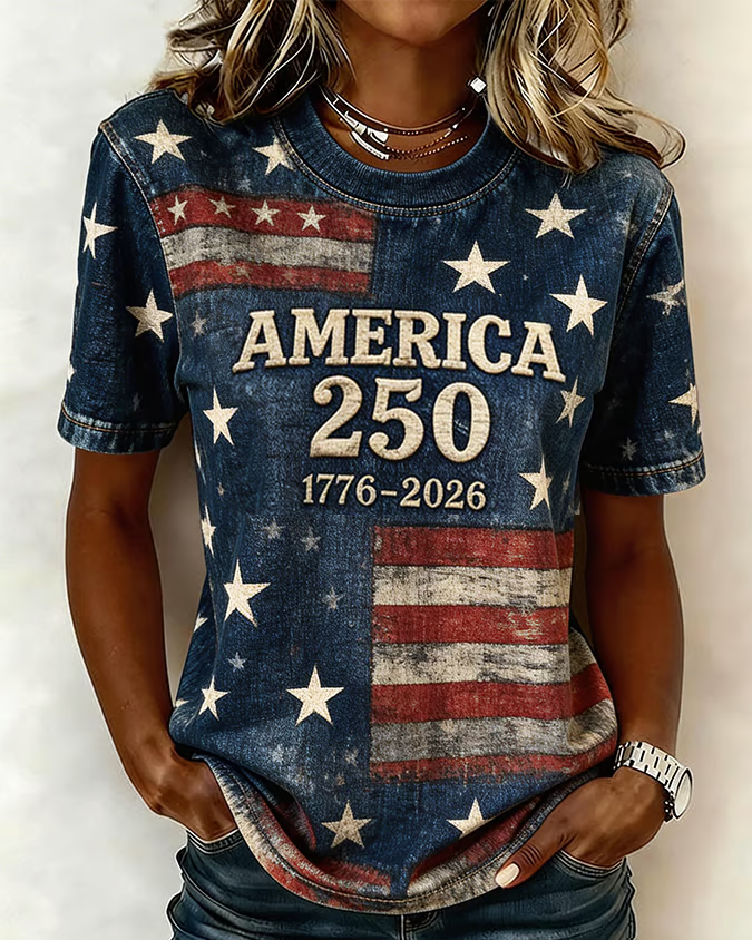 Women's Celebrating The 250th Anniversary Short Sleeve T-Shirt