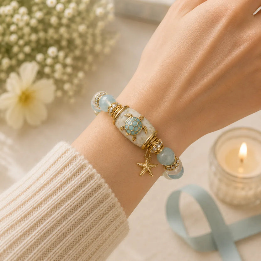 Sea Turtle Ocean Healing Faith Bracelet | 2026 Limited Edition Bracelet