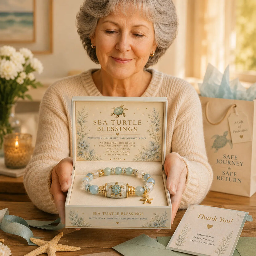 Sea Turtle Ocean Healing Faith Bracelet | 2026 Limited Edition Bracelet