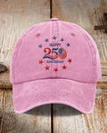 250th Anniversary Star Printed Baseball Cap