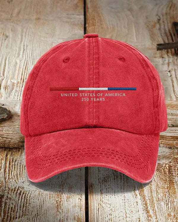 Unisex United States 250TH Anniversary Baseball Cap