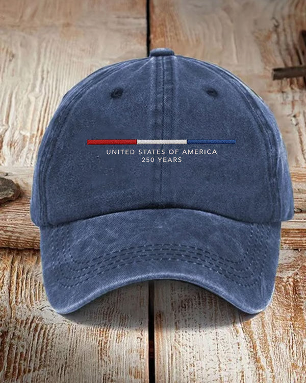 Unisex United States 250TH Anniversary Baseball Cap