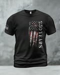 Men's Casual American 250th Anniversary Print T-Shirt