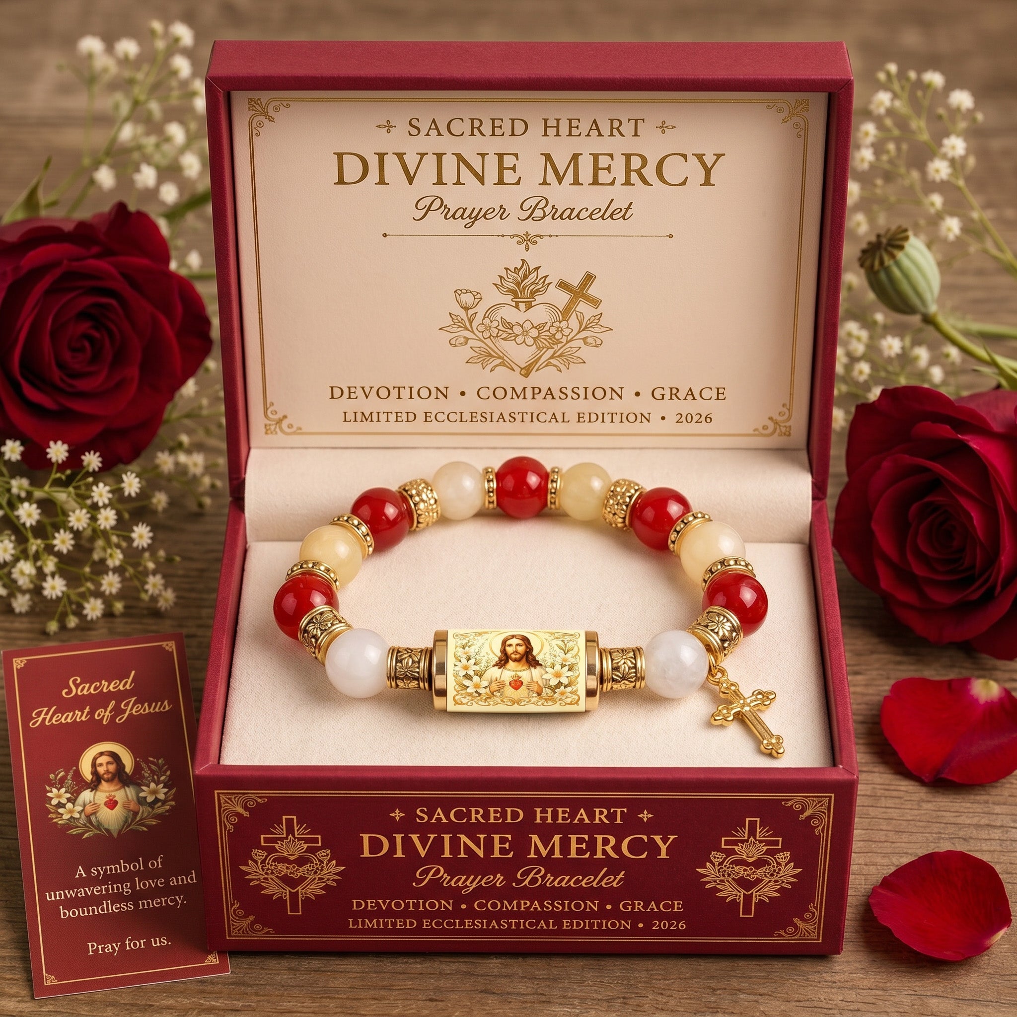 Sacred Heart Of Jesus Faith Bracelet | 2026 Limited Edition Bracelet